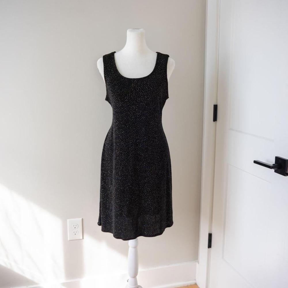 Y2K Tinsel/Sparkly Acetate Spandex Dress - Picture 3 of 6